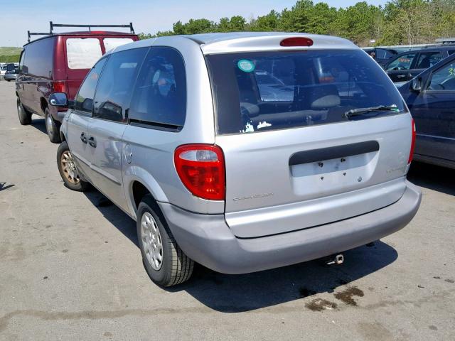 1C4GJ25B02B622686 - 2002 CHRYSLER VOYAGER GRAY photo 3