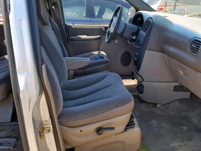 1C4GJ25B02B622686 - 2002 CHRYSLER VOYAGER GRAY photo 5