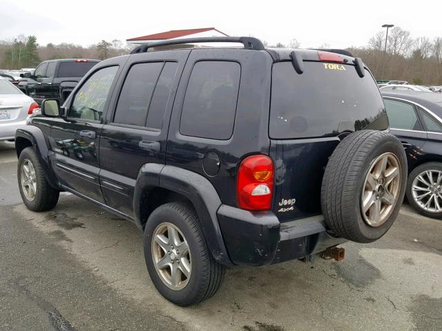 1J4GL58K63W525097 - 2003 JEEP LIBERTY LI BLACK photo 3