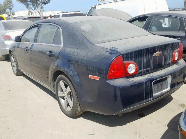 1G1ZC5EU8BF291993 - 2011 CHEVROLET MALIBU 1LT BLUE photo 3
