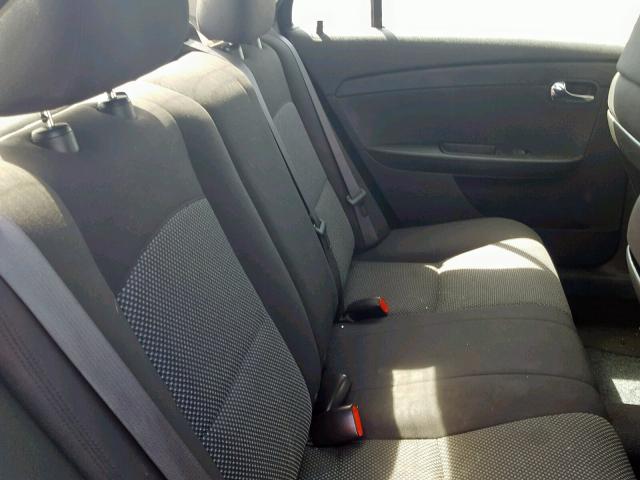 1G1ZC5EU8BF291993 - 2011 CHEVROLET MALIBU 1LT BLUE photo 6