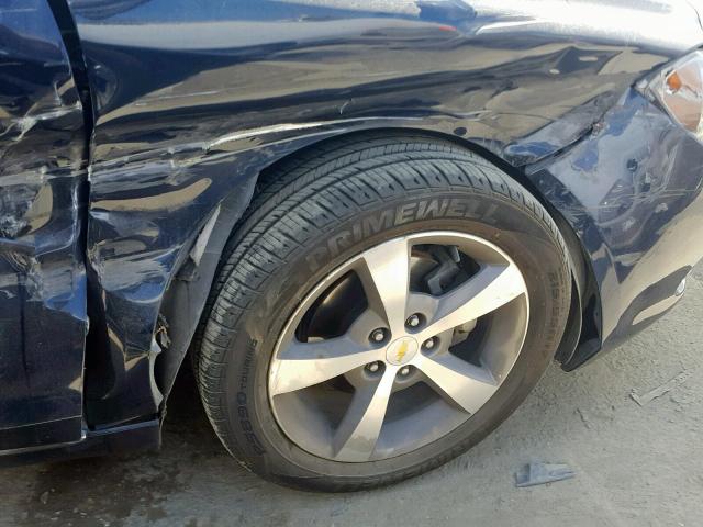 1G1ZC5EU8BF291993 - 2011 CHEVROLET MALIBU 1LT BLUE photo 9