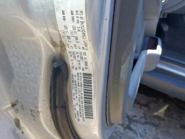 1J8HG48K36C265183 - 2006 JEEP COMMANDER 银色 照片 10