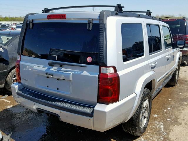 1J8HG48K36C265183 - 2006 JEEP COMMANDER 银色 照片 4