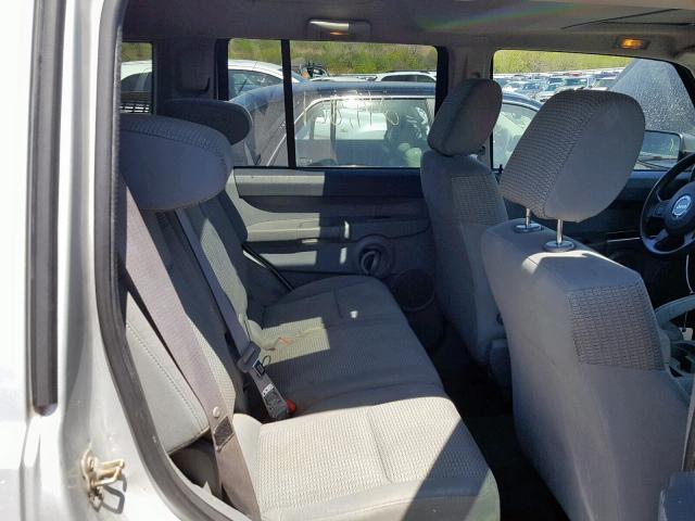 1J8HG48K36C265183 - 2006 JEEP COMMANDER 银色 照片 6
