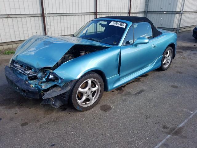 JM1NB353420233614 - 2002 MAZDA MX-5 MIATA BASE  photo 2