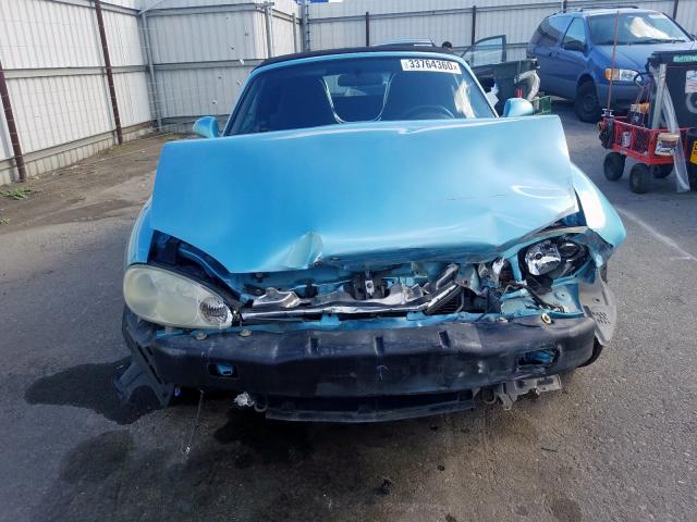 JM1NB353420233614 - 2002 MAZDA MX-5 MIATA BASE  photo 9