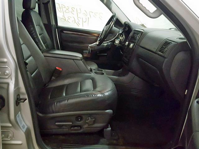 1FMDU75W75UB05500 - 2005 FORD EXPLORER L SILVER photo 5