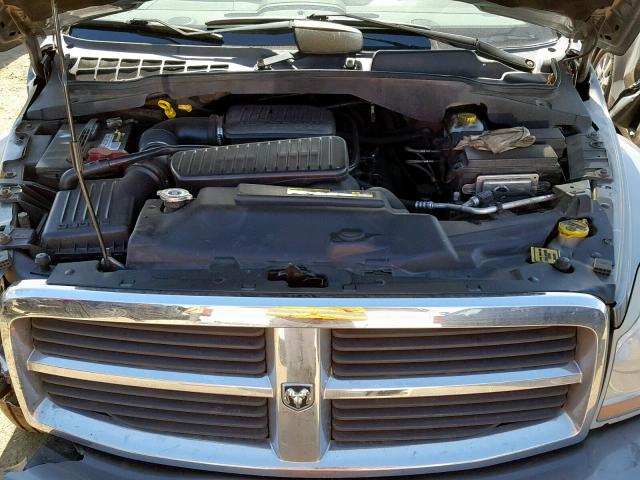 1D4HB48N65F547785 - 2005 DODGE DURANGO SL GRAY photo 7