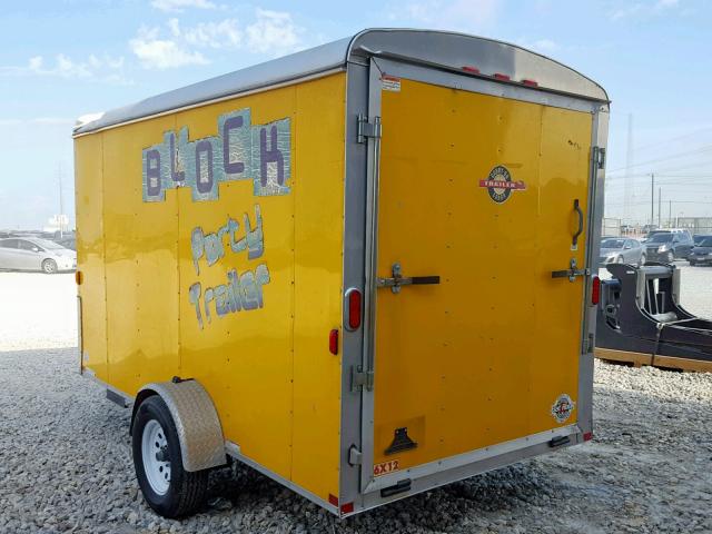4YMCL12139T010045 - 2009 CARR TRAILER YELLOW photo 4