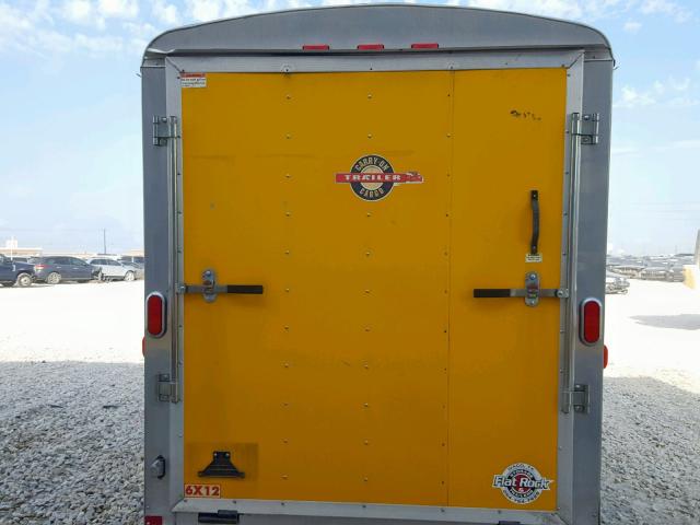4YMCL12139T010045 - 2009 CARR TRAILER YELLOW photo 5