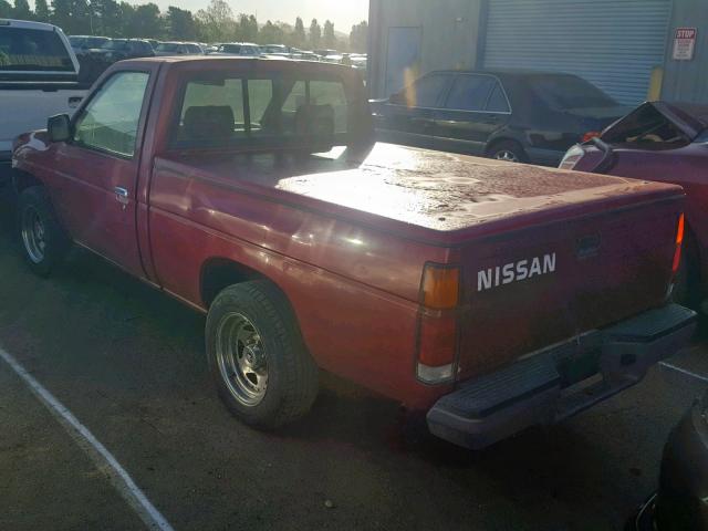 1N6SD11S4RC421019 - 1994 NISSAN PICKUP RED photo 3