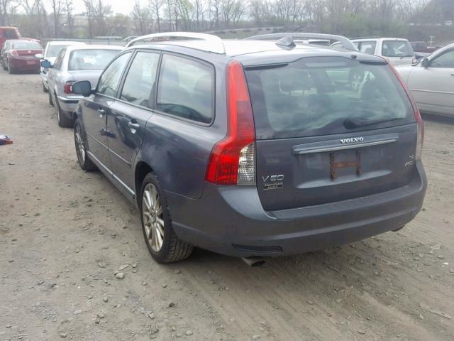 YV1MJ672X82390947 - 2008 VOLVO V50 T5 CHARCOAL photo 3