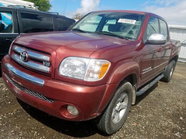 5TBET34195S471031 - 2005 TOYOTA TUNDRA DOUBLE CAB SR5  photo 2