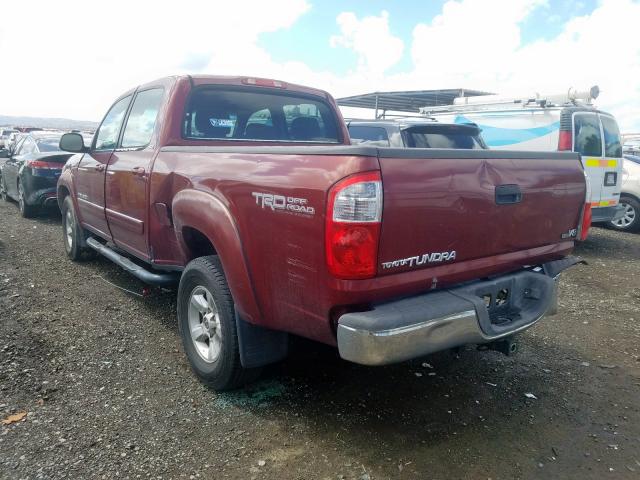 5TBET34195S471031 - 2005 TOYOTA TUNDRA DOUBLE CAB SR5  photo 3