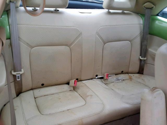 3VWDD21C12M442129 - 2002 VOLKSWAGEN NEW BEETLE მწვანე ფოტო 6