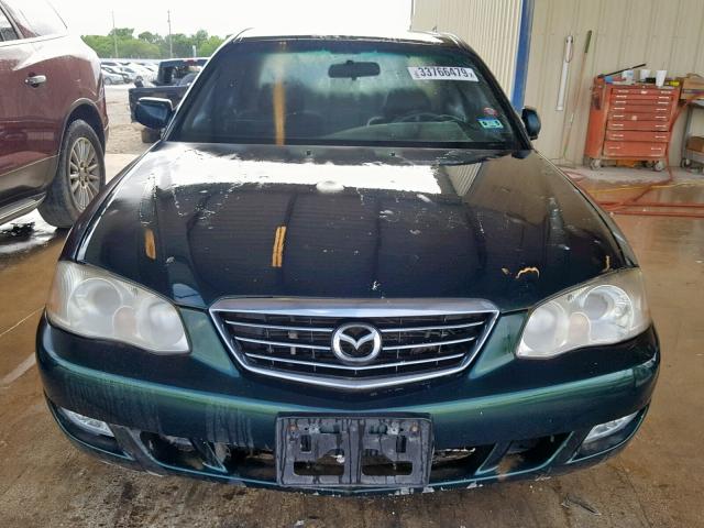 JM1TA221211716227 - 2001 MAZDA MILLENIA GREEN photo 9