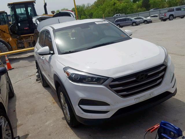 KM8J23A44GU138821 - 2016 HYUNDAI TUCSON SE WHITE photo 1