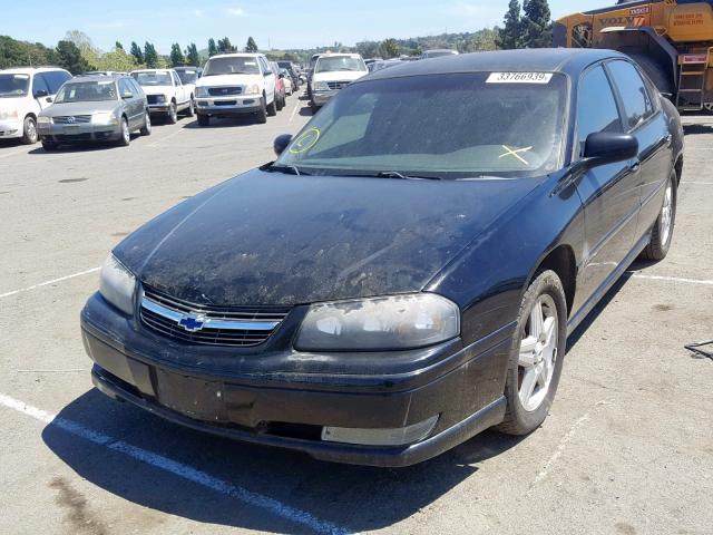 2G1WP551549223644 - 2004 CHEVROLET IMPALA SS BLACK photo 2