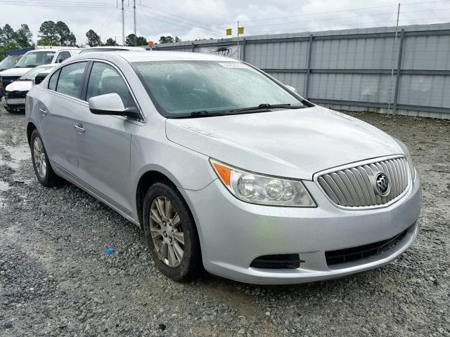 1G4GB5GG0AF149513 - 2010 BUICK LACROSSE C SILVER photo 1