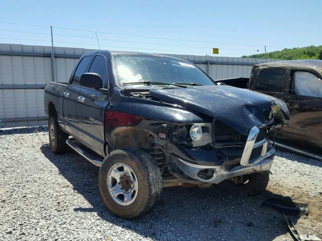 3D7KU28DX4G158255 - 2004 DODGE RAM 2500 S BLACK photo 1