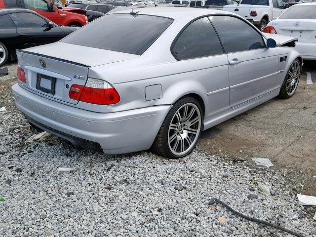 WBSBL93434PN56151 - 2004 BMW M3 SILVER photo 4