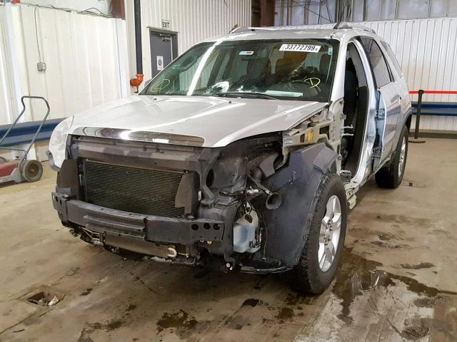 1GKKVPED2BJ416762 - 2011 GMC ACADIA SLE SILVER photo 2