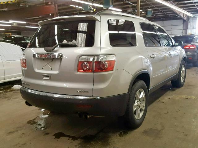 1GKKVPED2BJ416762 - 2011 GMC ACADIA SLE SILVER photo 4