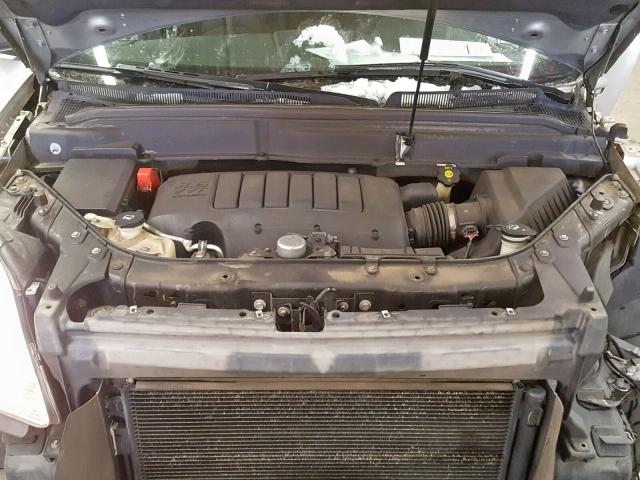 1GKKVPED2BJ416762 - 2011 GMC ACADIA SLE SILVER photo 7