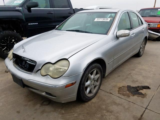 WDBRF61J03F341852 - 2003 MERCEDES-BENZ C 240  photo 2