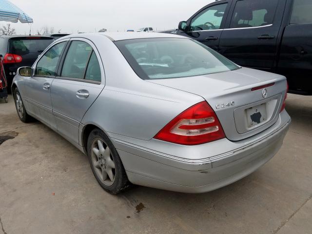 WDBRF61J03F341852 - 2003 MERCEDES-BENZ C 240  photo 3