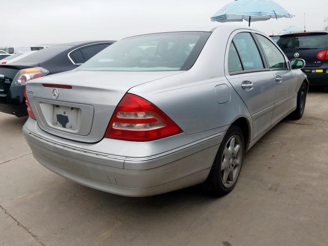 WDBRF61J03F341852 - 2003 MERCEDES-BENZ C 240  photo 4