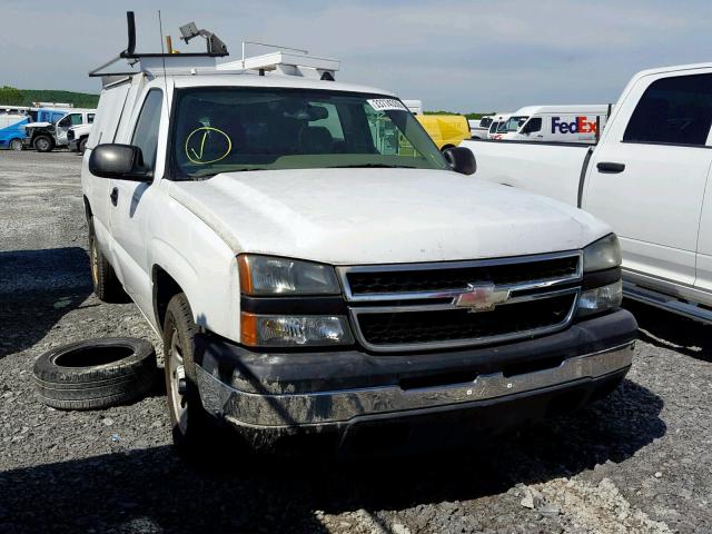 1GCEC14X37Z146585 - 2007 CHEVROLET SILVERADO WHITE photo 1