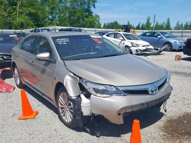 4T1BD1EB4DU003121 - 2013 TOYOTA AVALON HYB GOLD photo 1