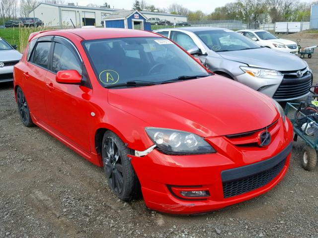 JM1BK34L171678124 - 2007 MAZDA SPEED 3 RED photo 1