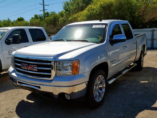 3GTP1VE06CG210801 - 2012 GMC SIERRA SILVER photo 2