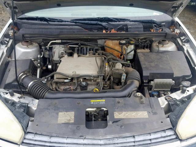 1G1ZT52885F101959 - 2005 CHEVROLET MALIBU LS SILVER photo 7