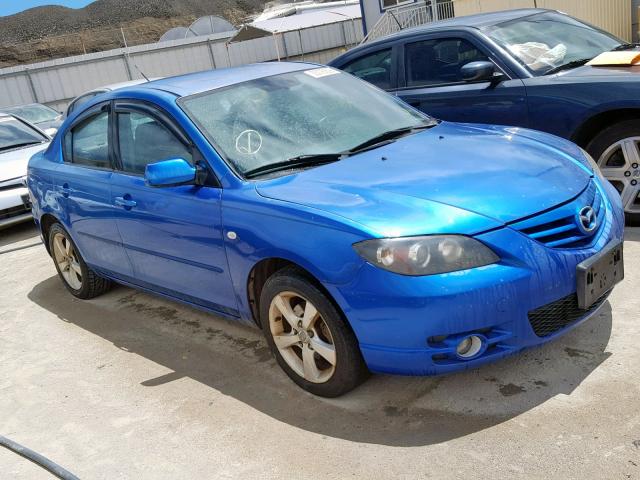 JM1BK123X61522928 - 2006 MAZDA 3 S BLUE photo 1