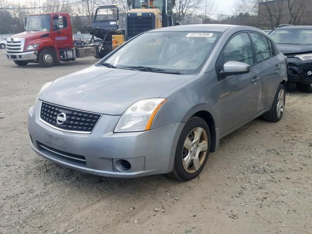 3N1AB61E58L669362 - 2008 NISSAN SENTRA 2.0 GRAY photo 2