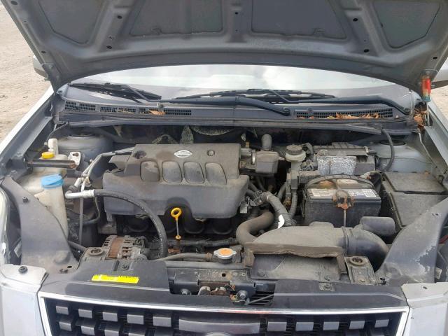 3N1AB61E58L669362 - 2008 NISSAN SENTRA 2.0 GRAY photo 7