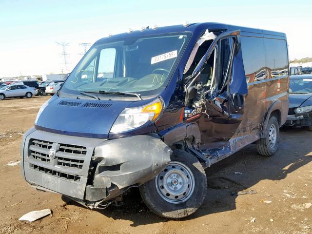 3C6TRVNG7HE514248 - 2017 RAM PROMASTER 蓝色 照片 2
