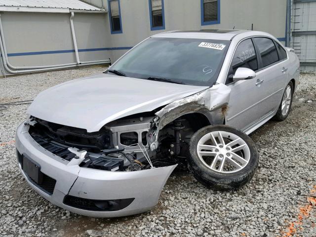 2G1WC5E35F1154629 - 2015 CHEVROLET IMPALA LIM SILVER photo 2