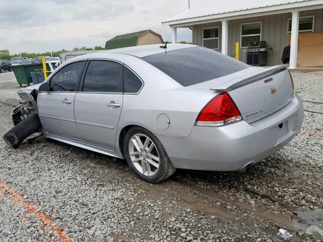 2G1WC5E35F1154629 - 2015 CHEVROLET IMPALA LIM SILVER photo 3