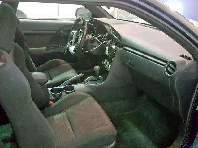 JTKJF5C7XB3010103 - 2011 TOYOTA SCION TC BLUE photo 5