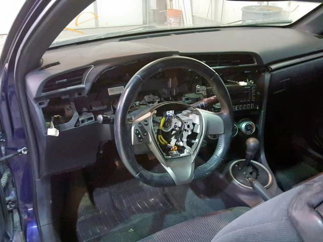 JTKJF5C7XB3010103 - 2011 TOYOTA SCION TC BLUE photo 9