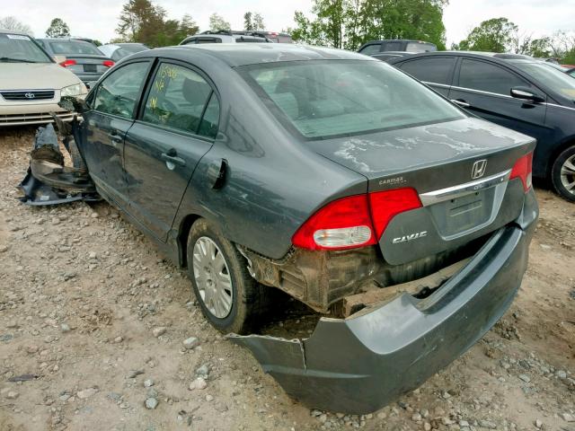 2HGFA1F3XAH547547 - 2010 HONDA CIVIC VP GRAY photo 3