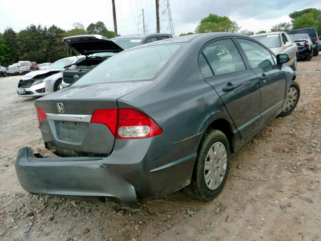 2HGFA1F3XAH547547 - 2010 HONDA CIVIC VP GRAY photo 4