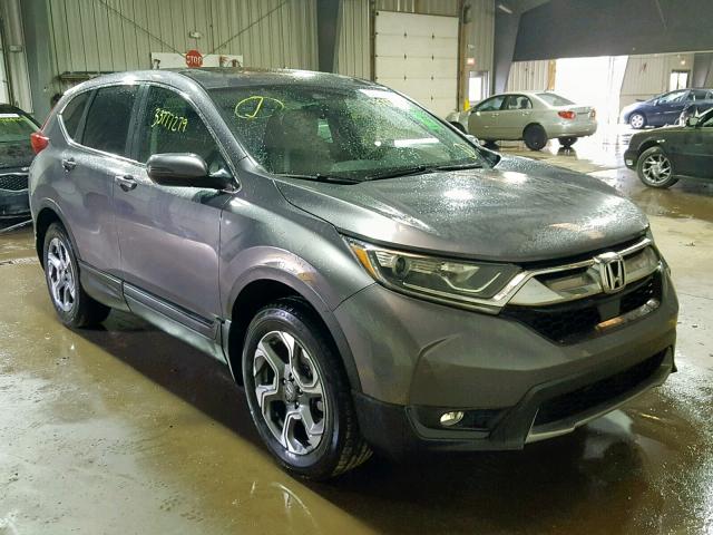 5J6RW2H88JA000913 - 2018 HONDA CR-V EXL GRAY photo 1