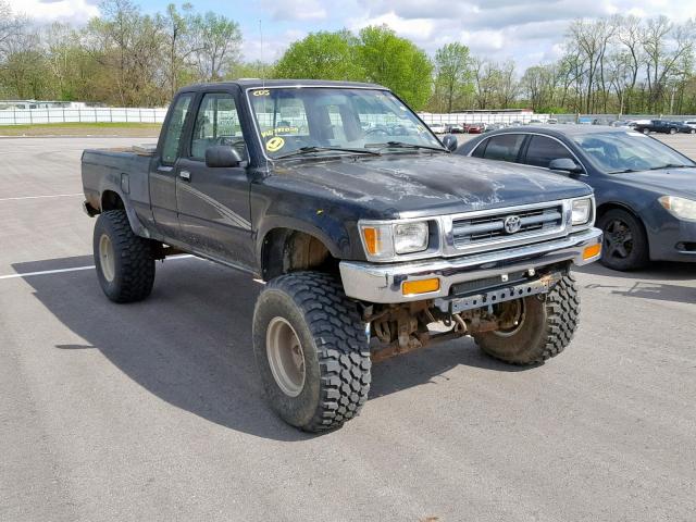 4TARN13P0RZ178020 - 1994 TOYOTA PICKUP 1/2 BLACK photo 1