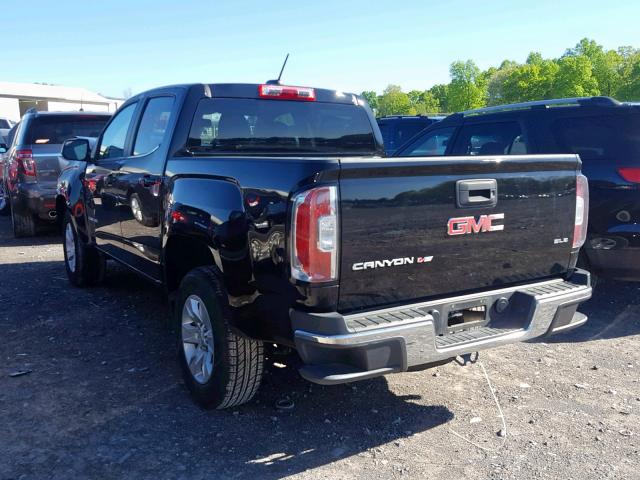 1GTG5CEN7J1206322 - 2018 GMC CANYON SLE BLACK photo 3